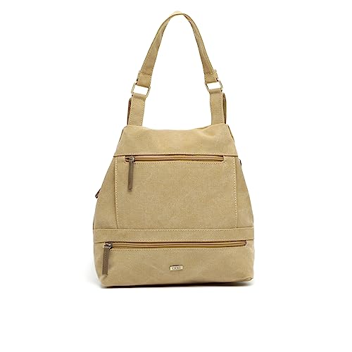 MISAKO MILI Anti-Diebstahl-Rucksack | Mode lässig kleine Baumwolle Rucksack Tasche | Praktisches Design für jeden Tag 29x33x13cm von MISAKO