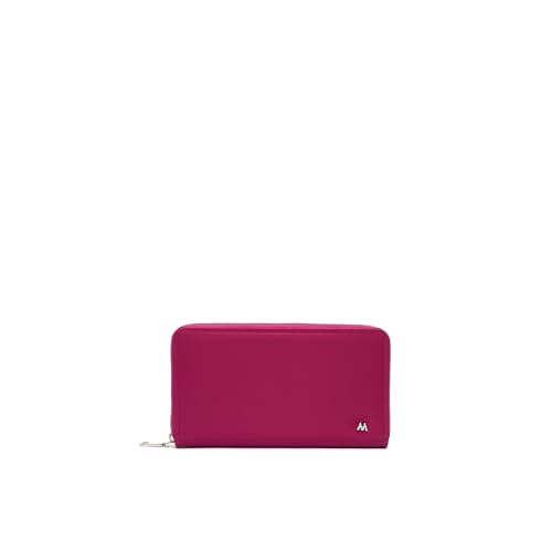 MISAKO Merope Große Geldbörse aus Nylon Damen - Merope Fuchsia 11 X 20 X 2 cm von MISAKO