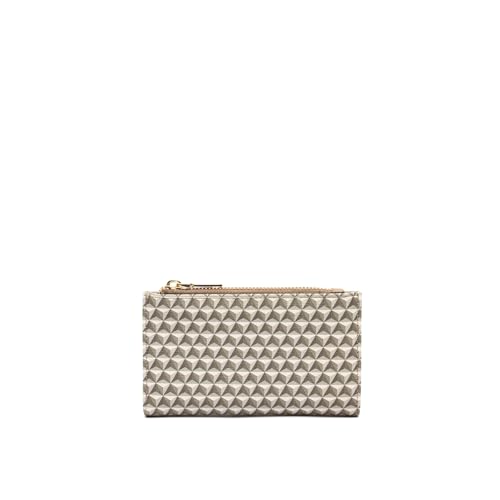 MISAKO Metri Kleines bedrucktes Portemonnaie - Schönes kleines Portemonnaie für Damen - Modisches Accessoire für jeden Tag Metri Beige 9x16x3 cm MISAKO Metri Kleines bedrucktes Portemonnaie - Schönes kleines Portemonnaie für Damen - Modisches Accessoire für jeden Tag Metri Beige 9x16x3 cm von MISAKO