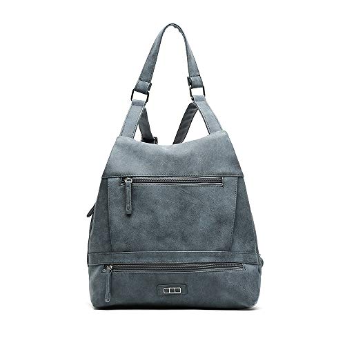 MISAKO NILI Kunstleder Anti-Diebstahl-Rucksack | lässige Mode Rucksack | praktisches Design für den täglichen Gebrauch 29x33x13cm von MISAKO