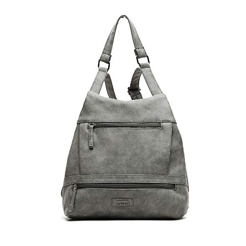 MISAKO Nili Diebstahlsicherer Rucksack Damen - Nili Grau 29 X 32 X 10 cm von MISAKO