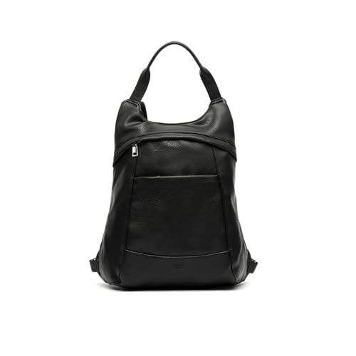 MISAKO Nari Rucksack - Anti-Diebstahl-Rucksack - Kleiner und geräumiger Damen-Casual-Rucksack Nari Schwarz 36 X 33 X 16 cm von MISAKO