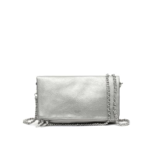 MISAKO Nomichu Umhängetasche mit doppeltem Griff Damen - Nomichu Silber 18 X 27 X 4 cm von MISAKO