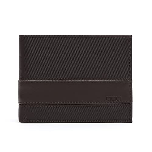 MISAKO Ops Brieftasche mit Fach für Geldscheine, Karten und Münzen Herren - Ops Braun 9 X 10 X 2 cm von MISAKO