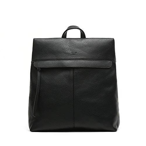 MISAKO Puri Diebstahlsicherer Rucksack Damen - Puri Schwarz 34 X 30 X 11 cm von MISAKO