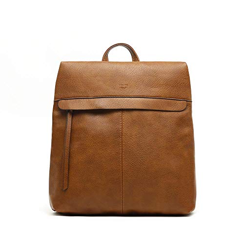 MISAKO Puri Diebstahlsicherer Rucksack Damen - Puri Kamel 34 X 30 X 11 cm von MISAKO