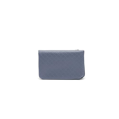 MISAKO SILA Kleine Geldbörse - Kleine Damen-Geldbörse - Geräumig und robust Sila Blau 8 X 13 X 3 cm von MISAKO