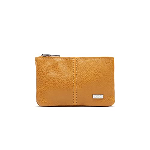 MISAKO Veris Grundbrieftasche - Kleine modische Damen-Geldbörse - Modischer Münzhalter Veris Senfgelb 8 X 12 X 3 cm von MISAKO