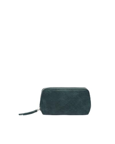 MISAKO Worfi Geldbörse mit Reißverschluss Damen - Worfi Blau 7x12x3cm von MISAKO