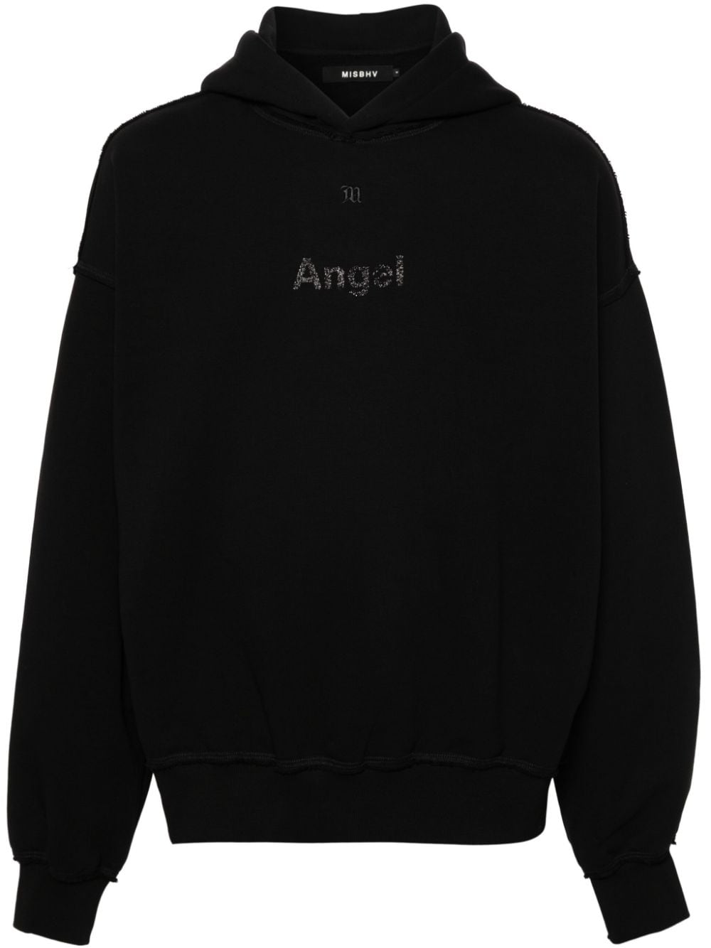 MISBHV Angel Hoodie mit Glitter-Detail - Schwarz von MISBHV