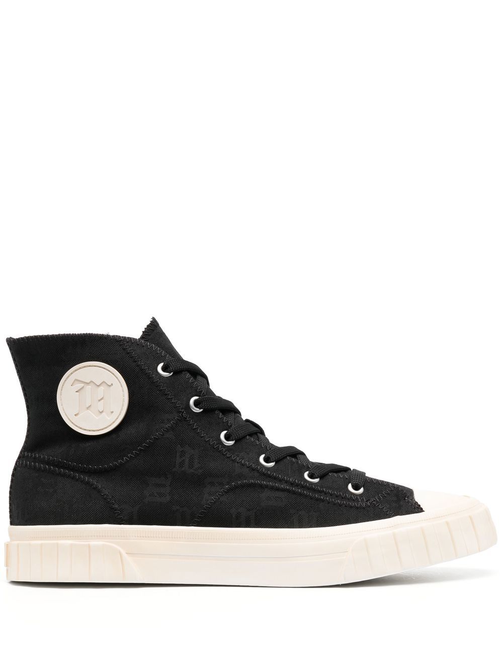 MISBHV High-Top-Sneakers mit Monogramm - Schwarz von MISBHV