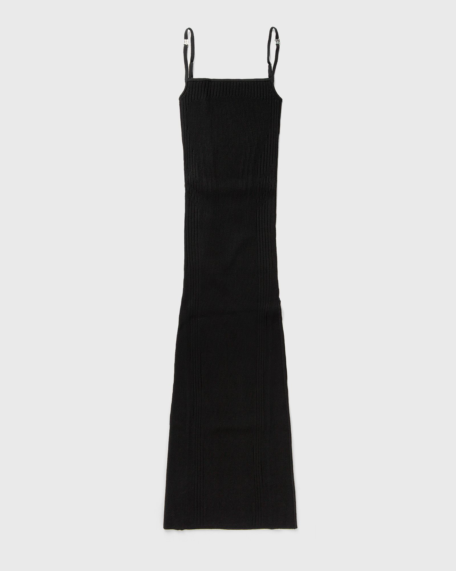 MISBHV KNITTED SEAMLESS MAXI DRESS WITH SLIT women Dresses black in Größe:XS/S von MISBHV