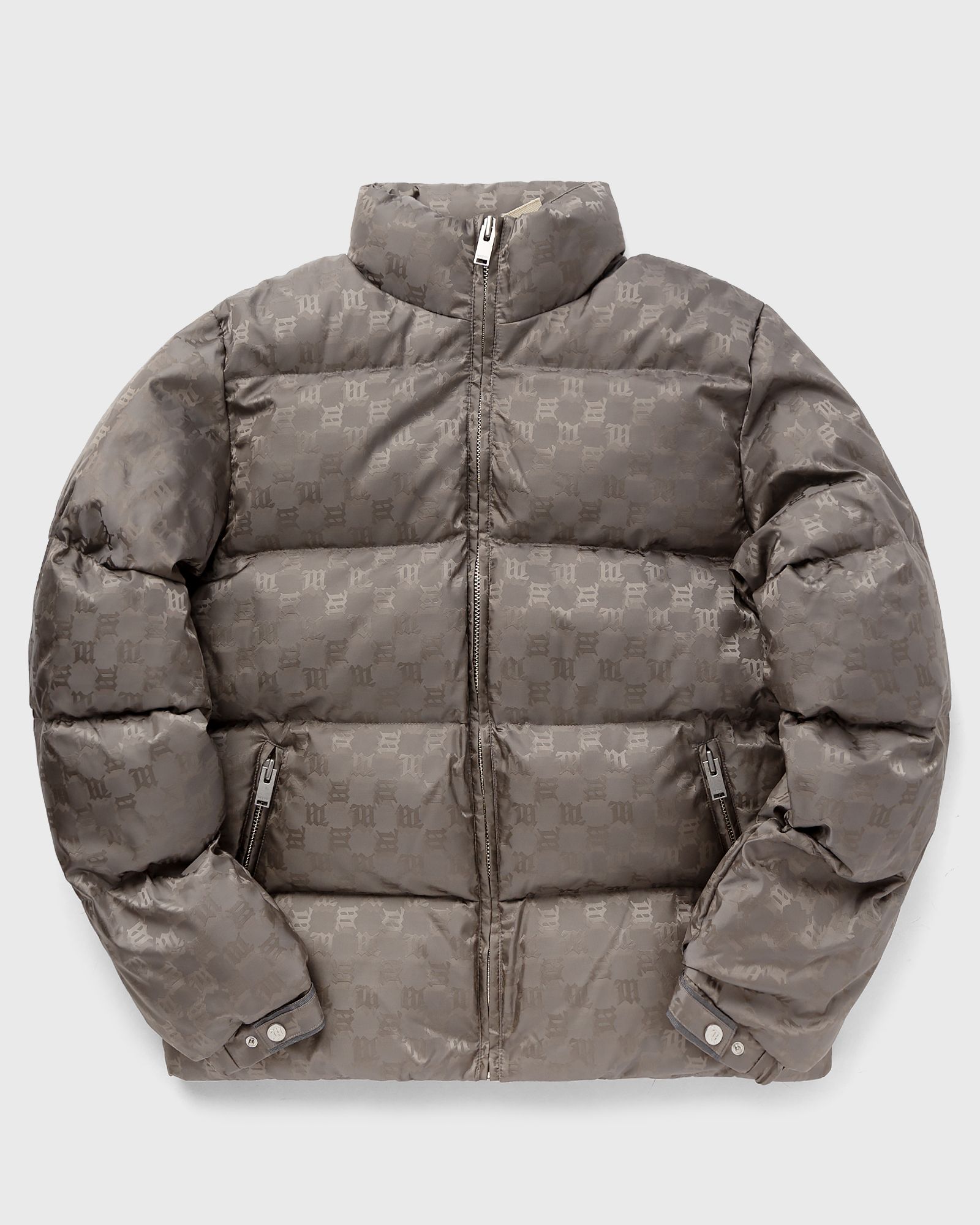 MISBHV NYLON MONOGRAM PUFFER men Down & Puffer Jackets grey in Größe:M von MISBHV