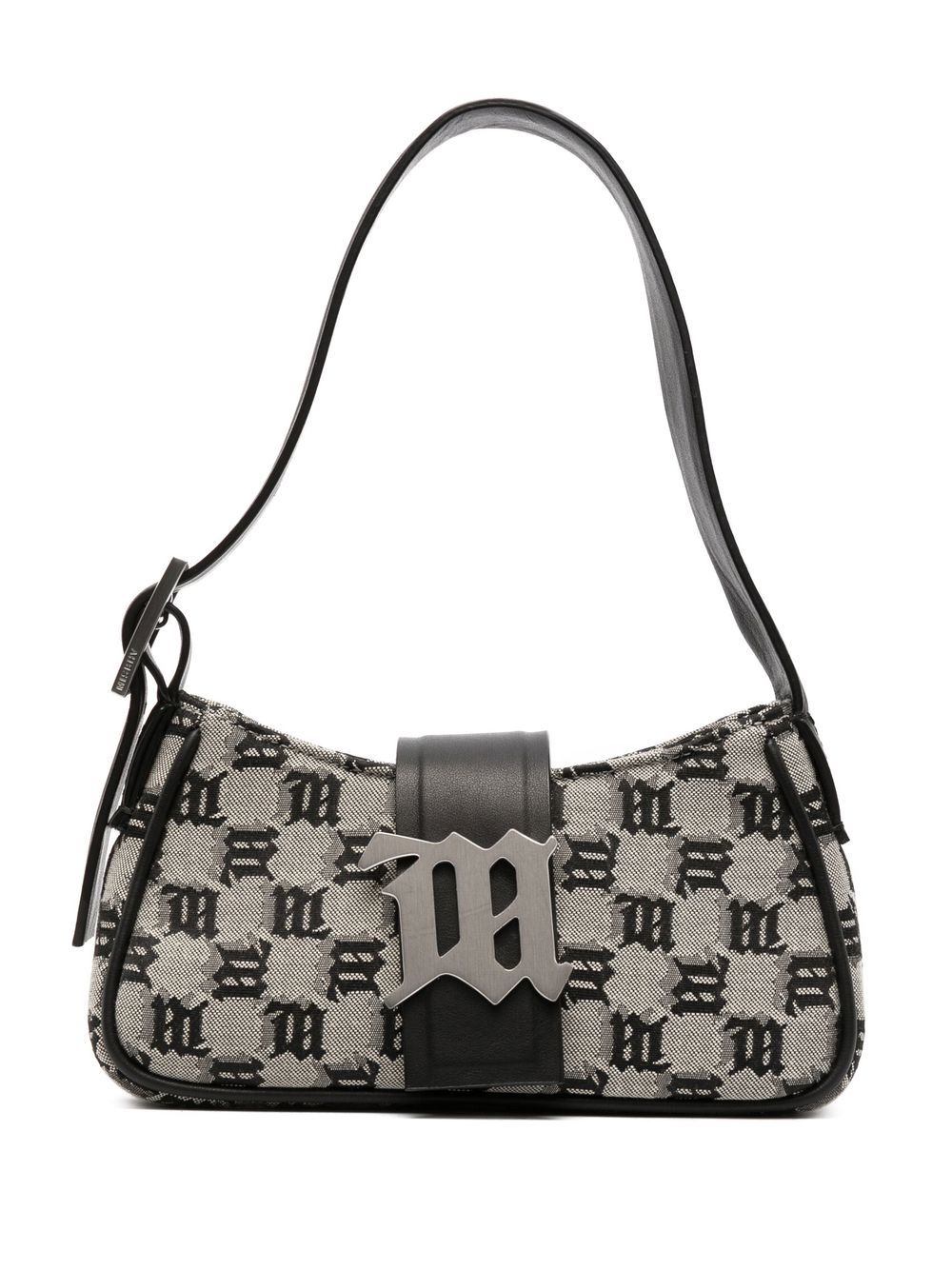 MISBHV Schultertasche mit Logo-Print - Nude von MISBHV