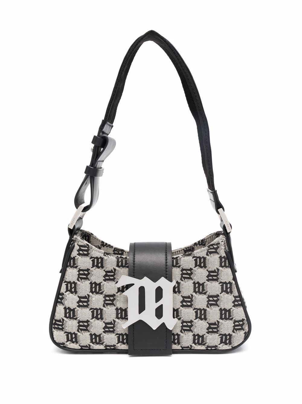 MISBHV Schultertasche mit Logo-Schild - Nude von MISBHV