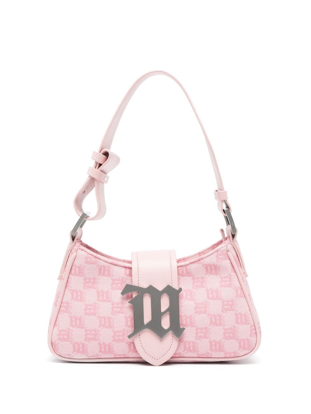 MISBHV Schultertasche mit Monogramm - Rosa von MISBHV