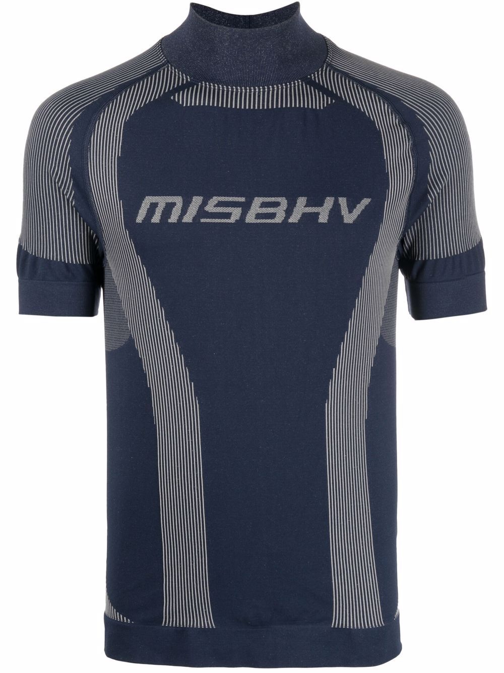 MISBHV T-Shirt mit Logo-Print - Blau von MISBHV