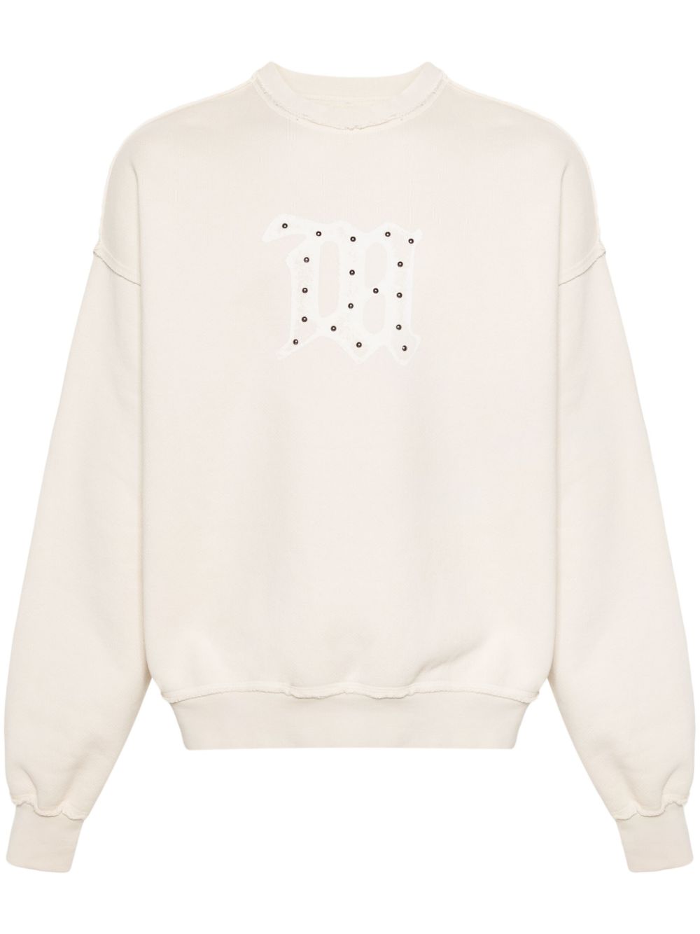 MISBHV Sweatshirt mit Logo-Print - Nude von MISBHV