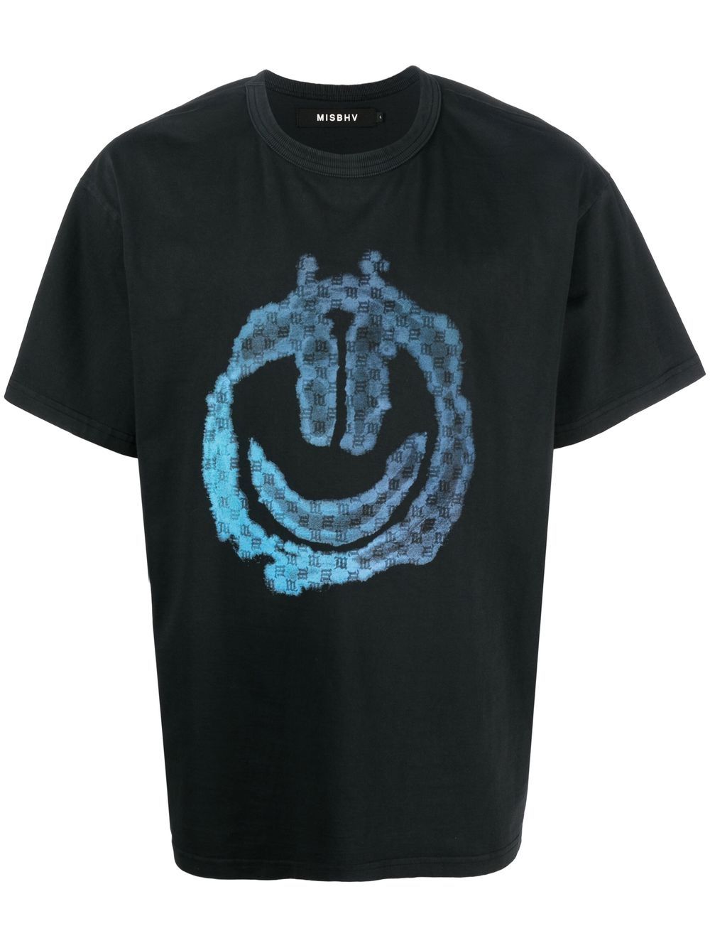 MISBHV T-Shirt mit Smiley-Print - Schwarz von MISBHV