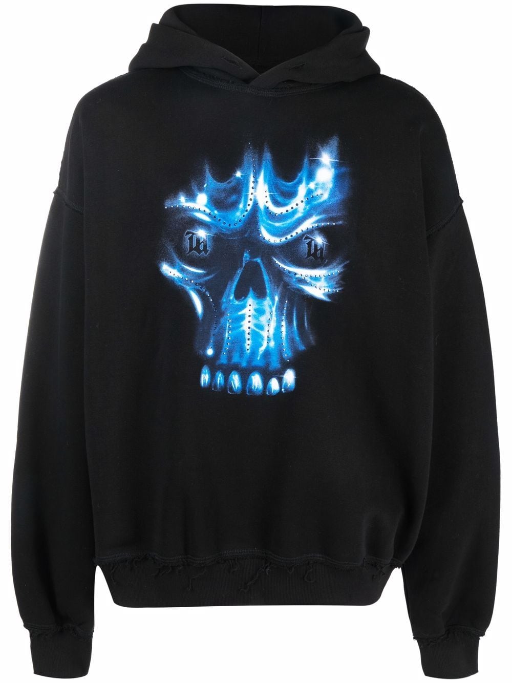 MISBHV Hoodie mit Totenkopf-Print - Schwarz von MISBHV