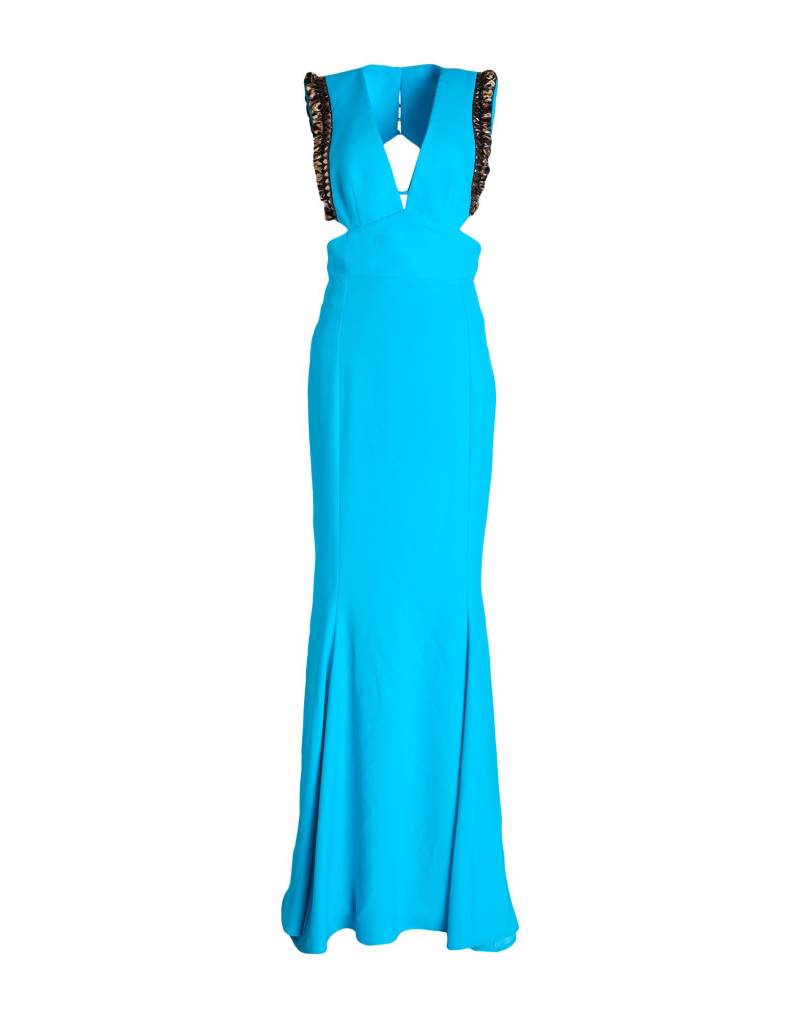 MISCHALIS ATELIER Maxi-kleid Damen Azurblau von MISCHALIS ATELIER