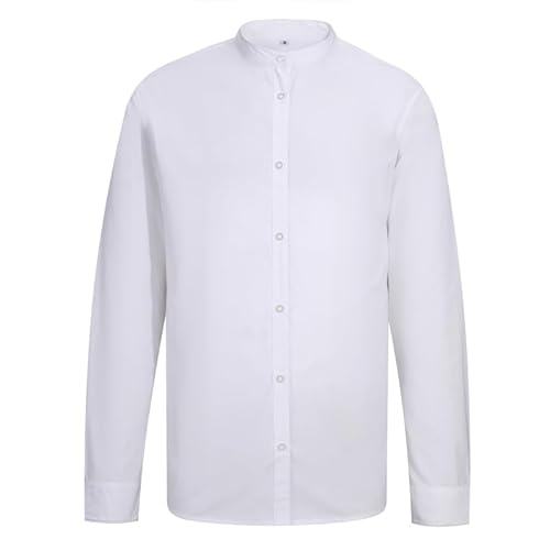 MISEMIYA - Frau KELLNERHEMD MIT Langen ÄRMELN - Woman Hospitality UNIFORM - 7271 - Large, Weiß von MISEMIYA