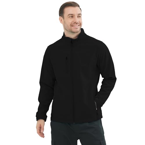 MISEMIYA Herren Soft Shell Mz-6731 Softshell, Schwarz, XXXL von MISEMIYA