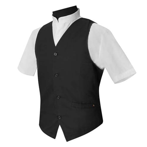 MISEMIYA Herren Weste BZ-805, Schwarz, XL von MISEMIYA