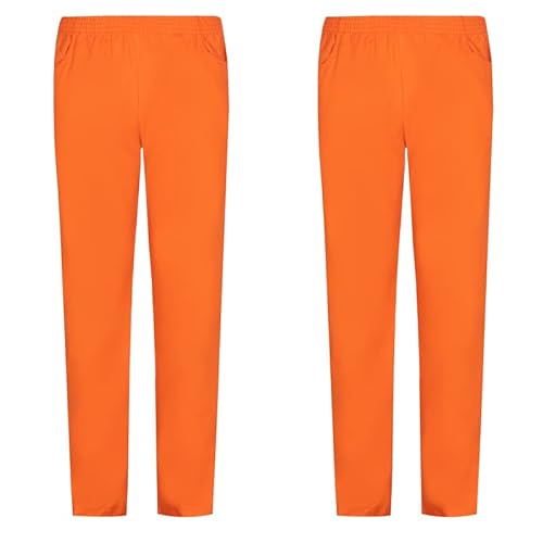 MISEMIYA - Packung 2 Stück - Unisex SANITÄRHOSE - MEDIZINISCHE Uniformen SANITÄR Uniformen Arbeitshose - Ref. 8312 * 2 Stück - 4XL, Orange MISEMIYA - Packung 2 Stück - Unisex SANITÄRHOSE - MEDIZINISCHE Uniformen SANITÄR Uniformen Arbeitshose - Ref. 8312 * 2 Stück - 4XL, Orange von MISEMIYA