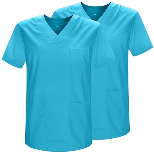 MISEMIYA Unisex 2 Pcs-Casaca Uniformes Sanitarios 2er-Pack-Sanitärhemd 2-817 MISEMIYA Unisex 2 Pcs-Casaca Uniformes Sanitarios 2er-Pack-Sanitärhemd 2-817 von MISEMIYA