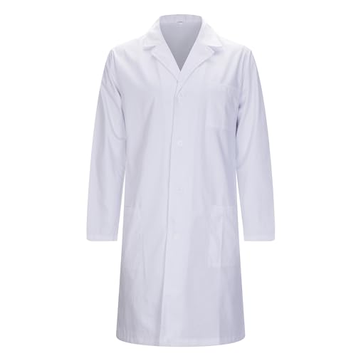 MISEMIYA Unisex Bata Laboratorio Mz-1816 Medical Lab-Mantel, weiß, XXL von MISEMIYA