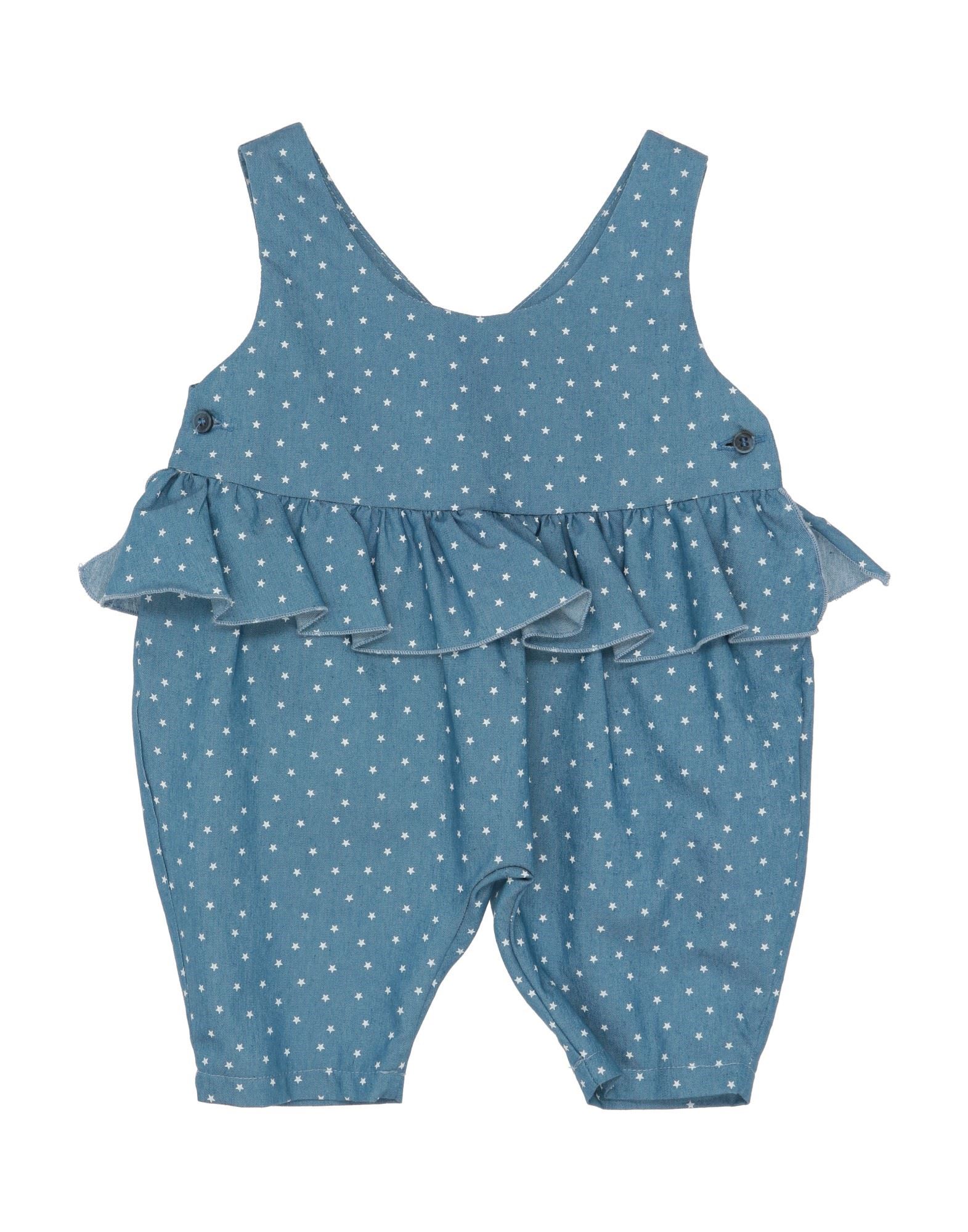 MISS BLUMARINE Babystrampler & -latzhosen Kinder Blau von MISS BLUMARINE