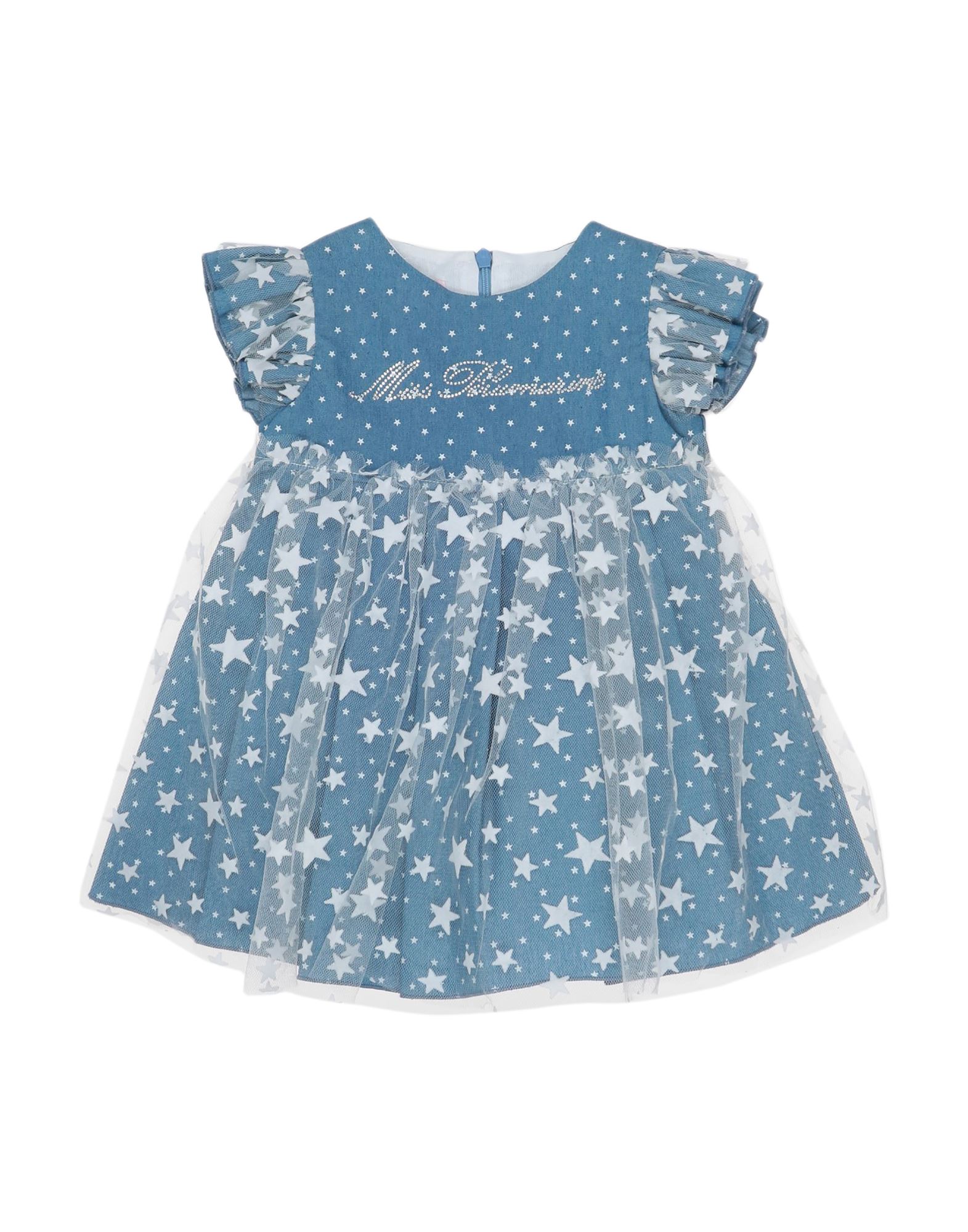 MISS BLUMARINE Babykleid Kinder Blau von MISS BLUMARINE