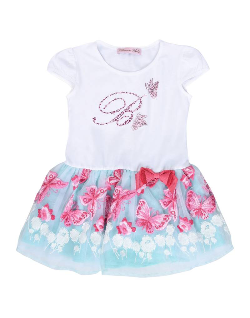 MISS BLUMARINE Babykleid Kinder Weiß von MISS BLUMARINE