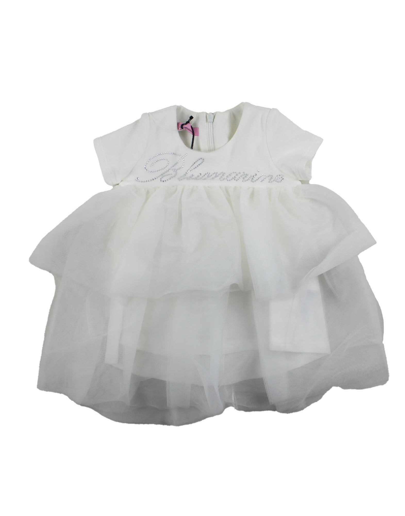 MISS BLUMARINE Babykleid Kinder Weiß von MISS BLUMARINE