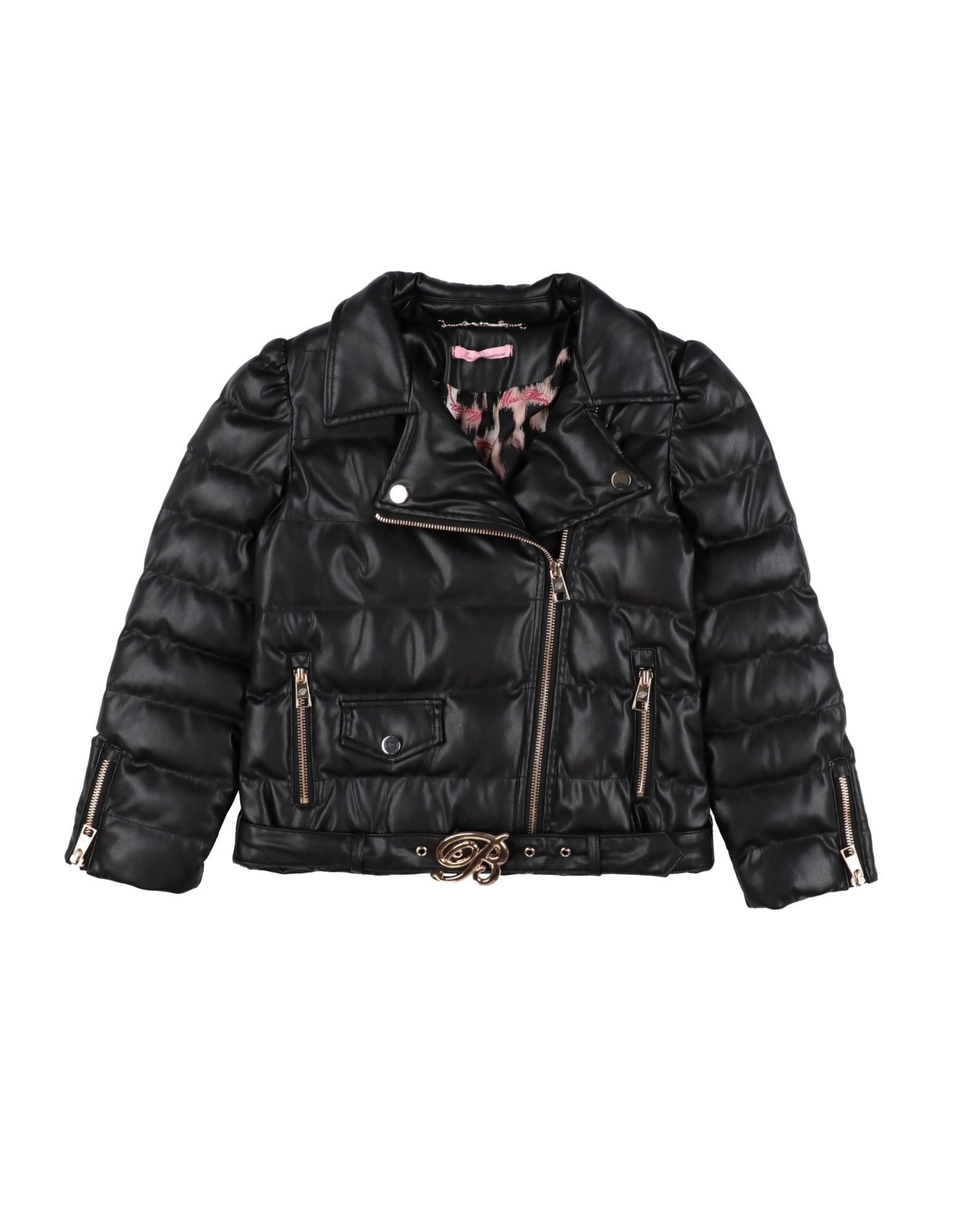 MISS BLUMARINE Jacke & Anorak Kinder Schwarz von MISS BLUMARINE