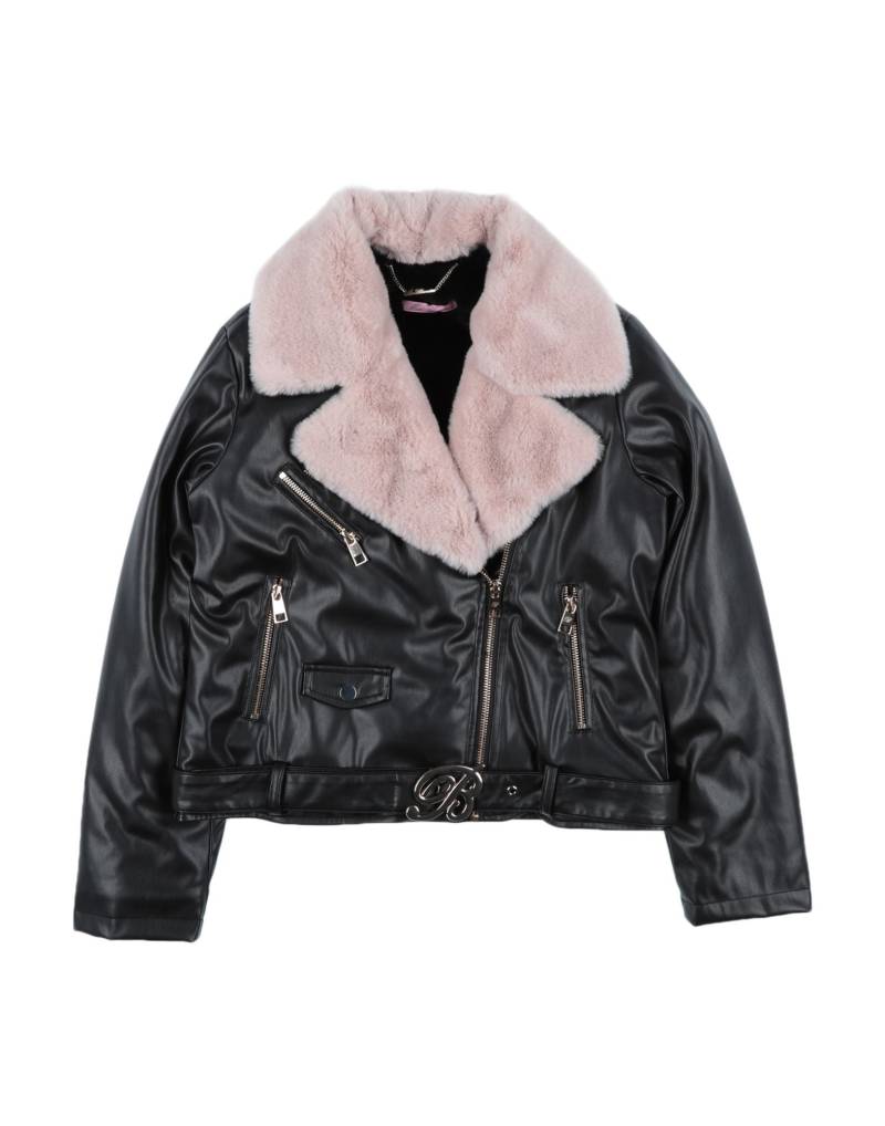 MISS BLUMARINE Jacke & Anorak Kinder Schwarz von MISS BLUMARINE