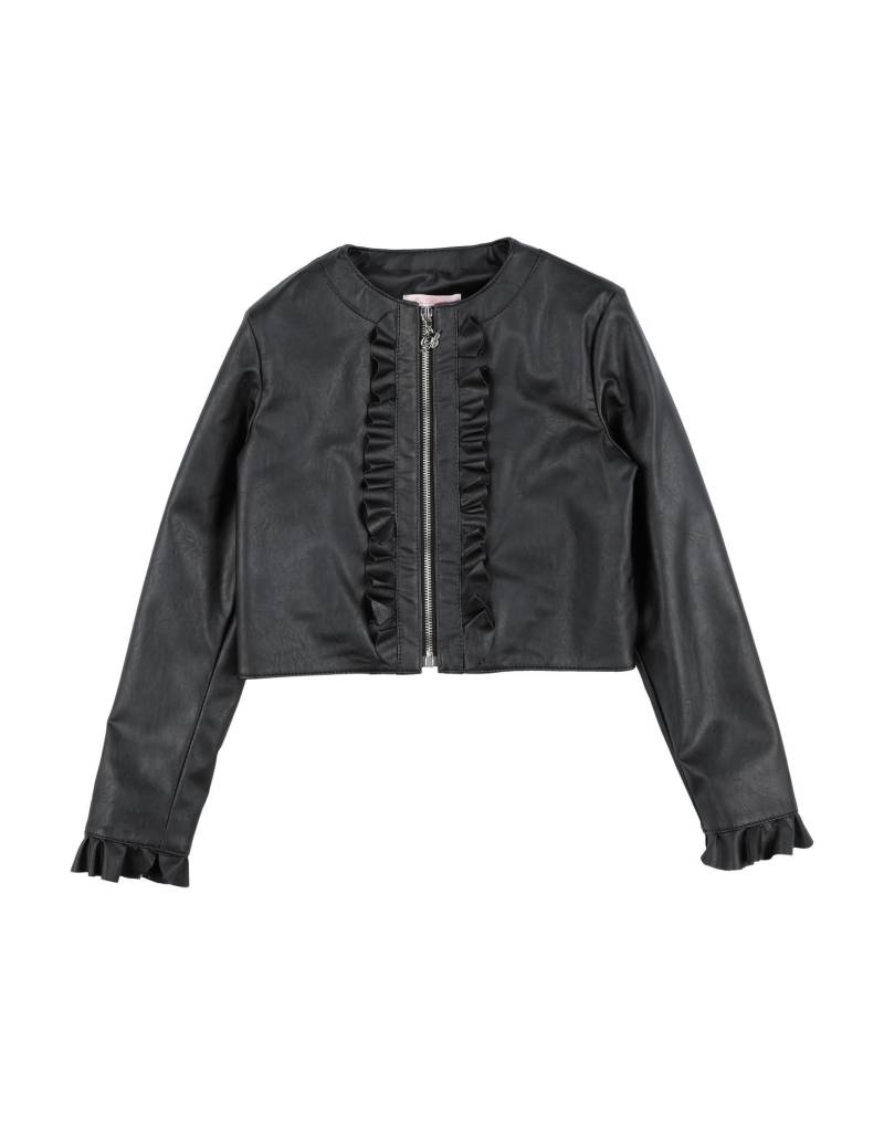 MISS BLUMARINE Jacke & Anorak Kinder Schwarz von MISS BLUMARINE