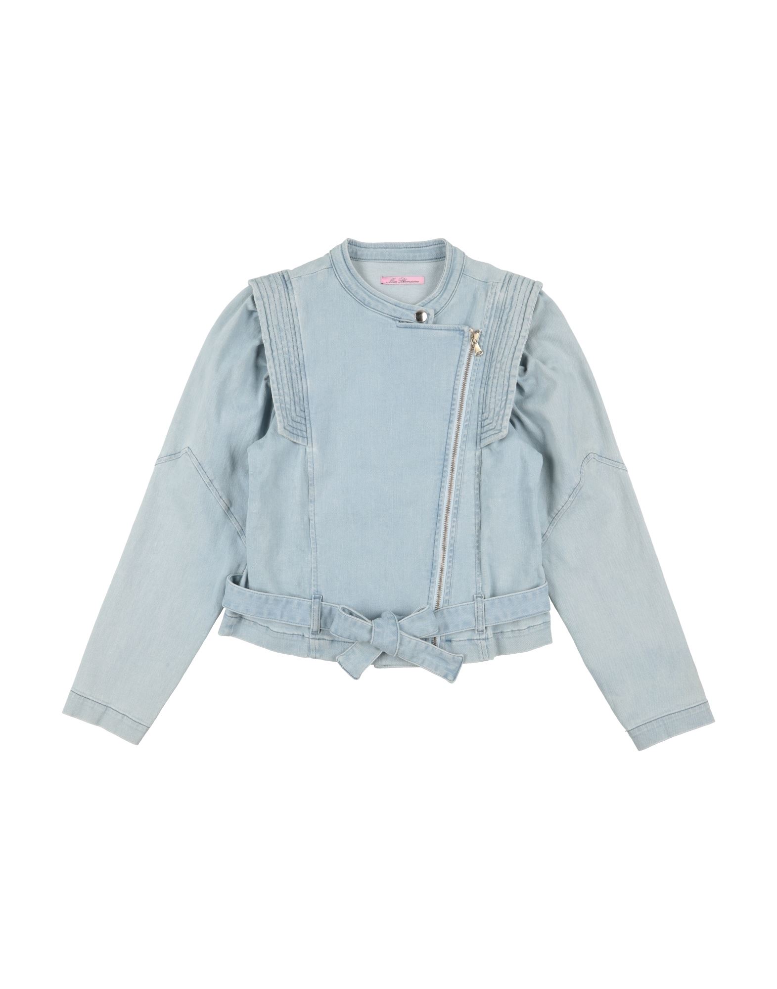 MISS BLUMARINE Jeansjacke/-mantel Kinder Blau von MISS BLUMARINE