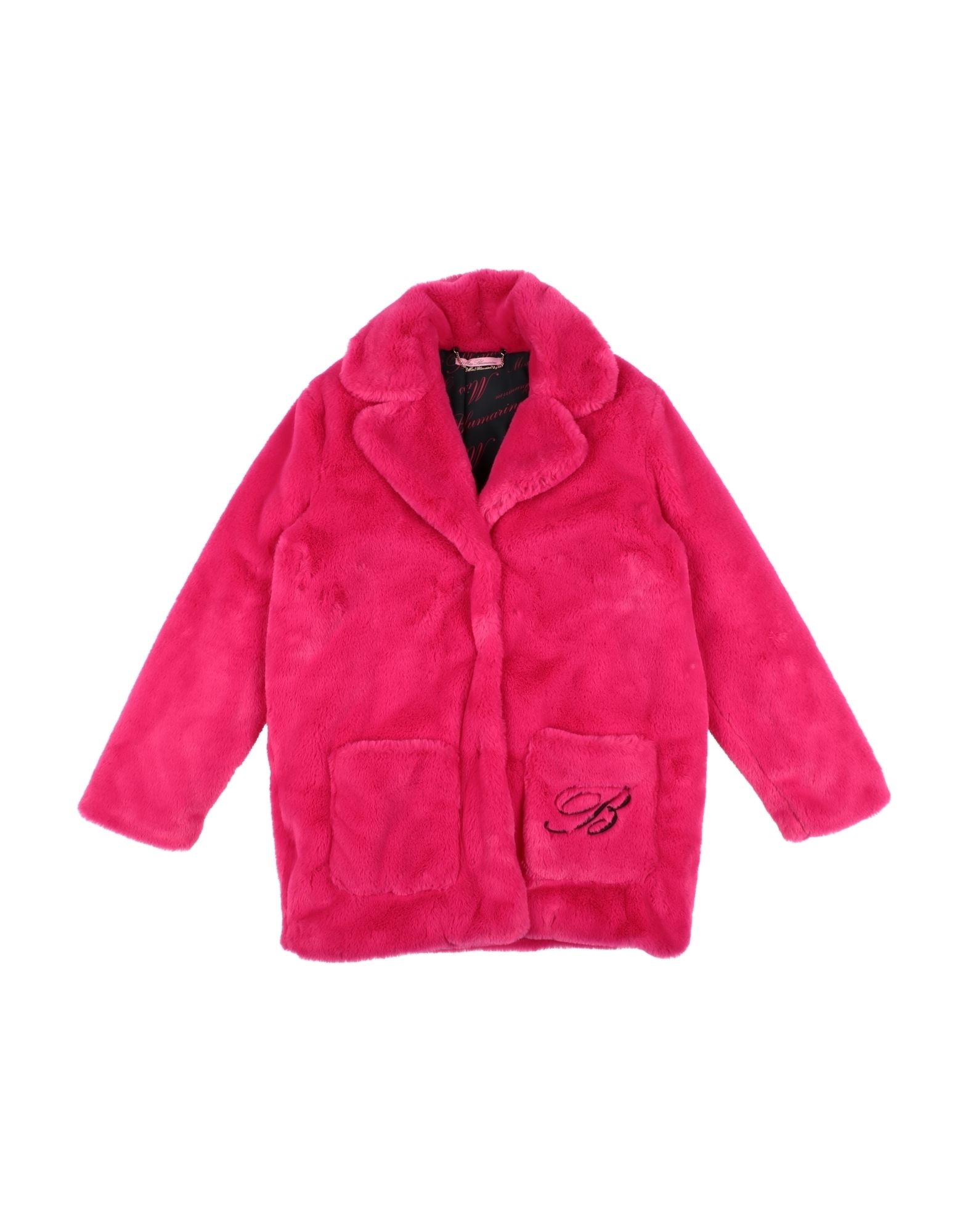 MISS BLUMARINE Shearling- & Kunstfell Kinder Fuchsia von MISS BLUMARINE