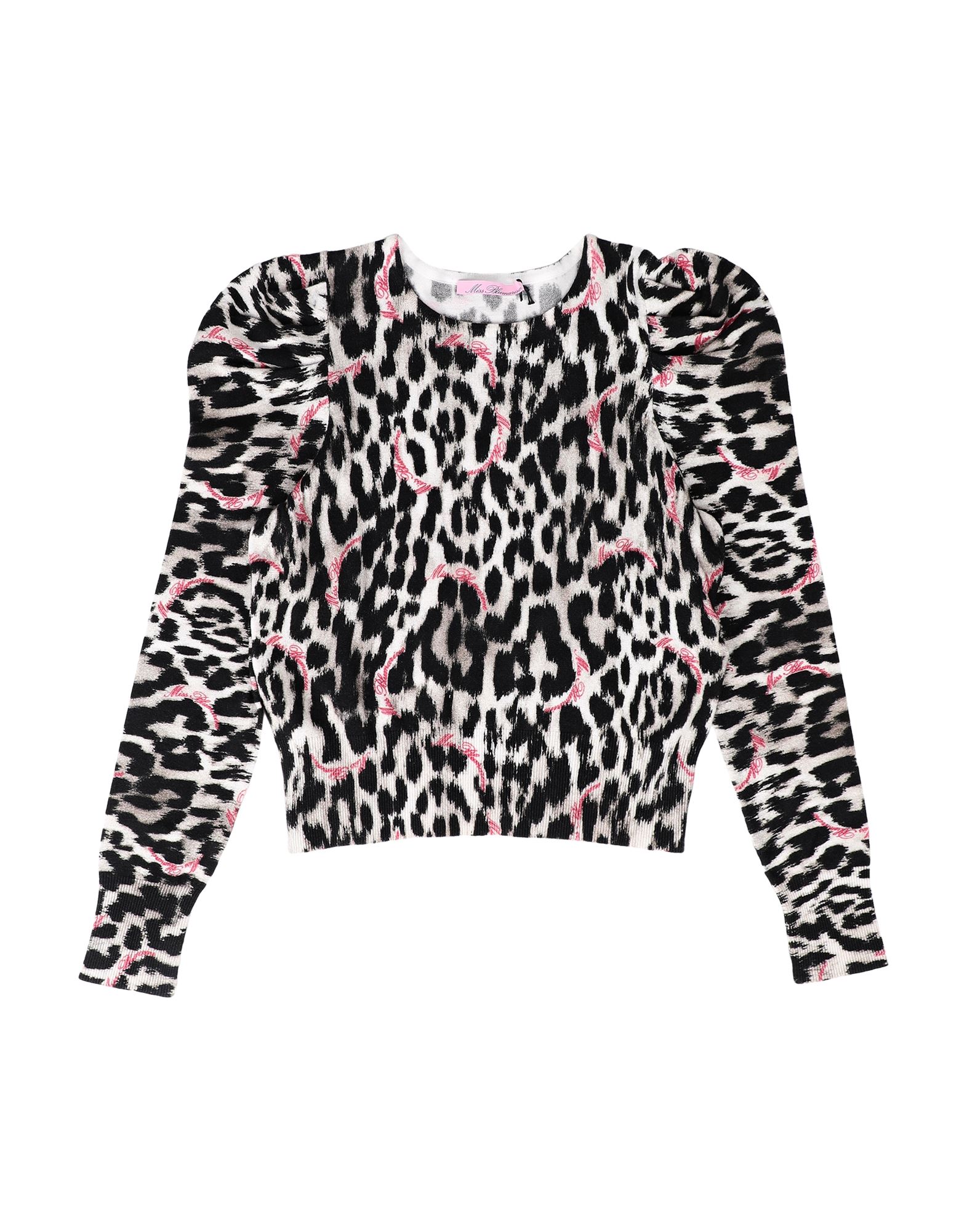 MISS BLUMARINE Pullover Kinder Schwarz von MISS BLUMARINE