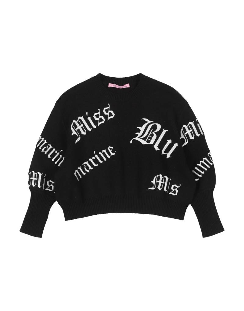 MISS BLUMARINE Pullover Kinder Schwarz von MISS BLUMARINE