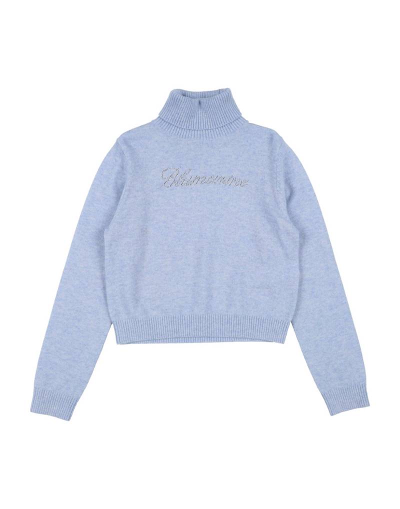 MISS BLUMARINE Rollkragenpullover Kinder Hellblau von MISS BLUMARINE