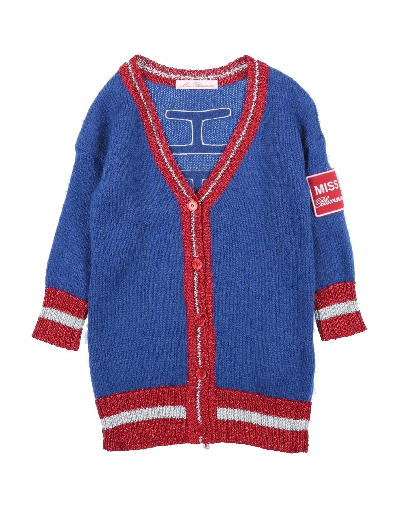 MISS BLUMARINE Strickjacke Kinder Blau von MISS BLUMARINE