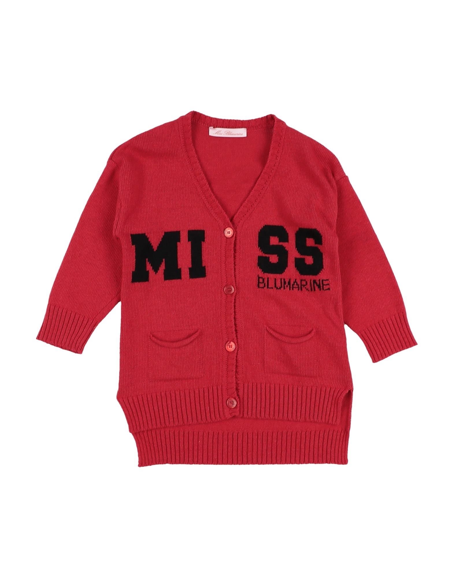 MISS BLUMARINE Strickjacke Kinder Rot von MISS BLUMARINE