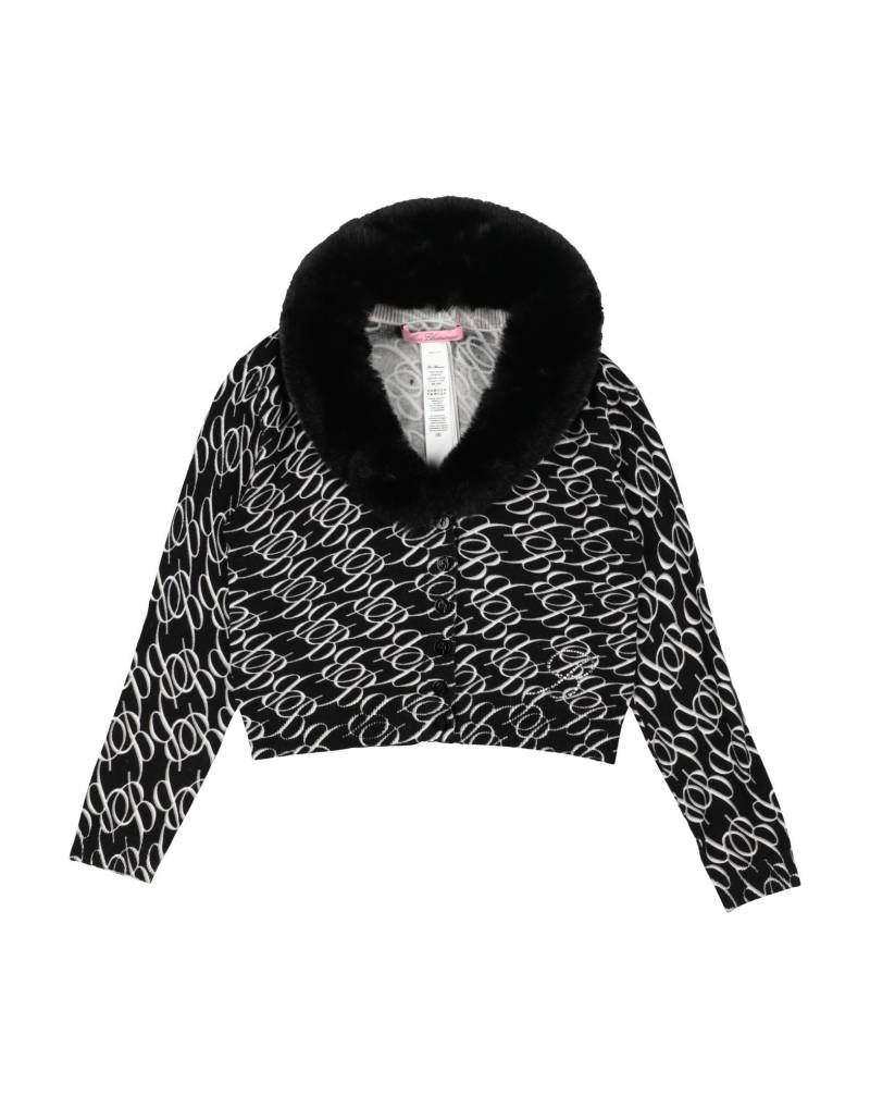 MISS BLUMARINE Strickjacke Kinder Schwarz von MISS BLUMARINE