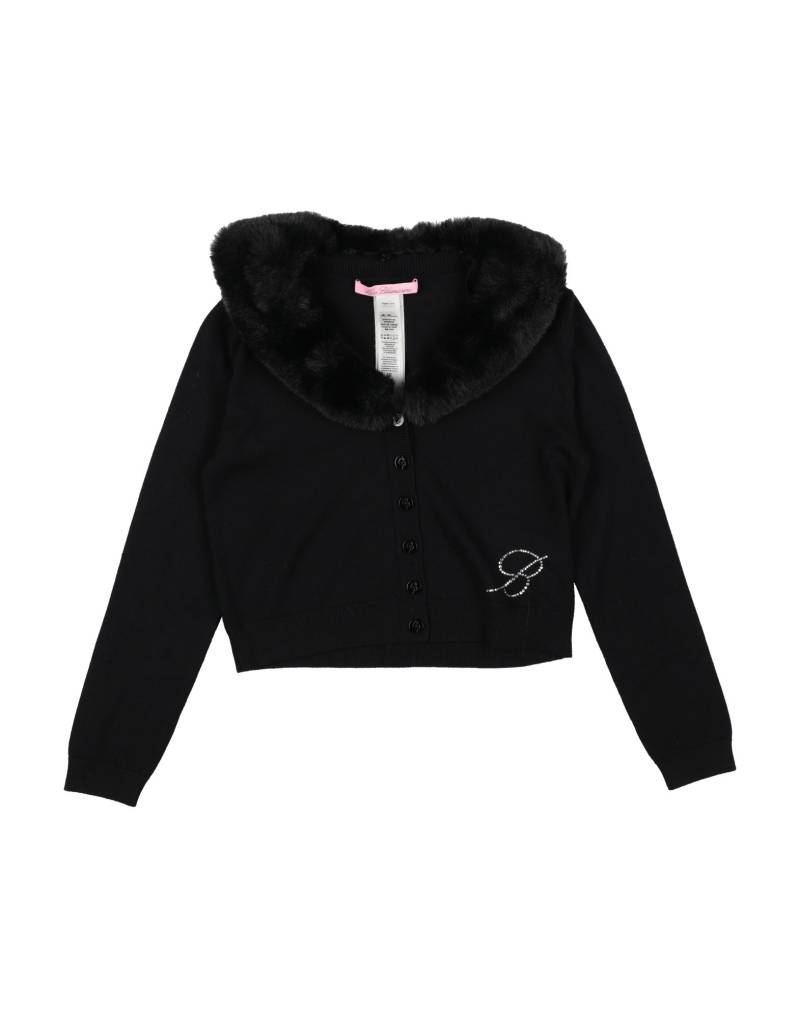 MISS BLUMARINE Strickjacke Kinder Schwarz von MISS BLUMARINE
