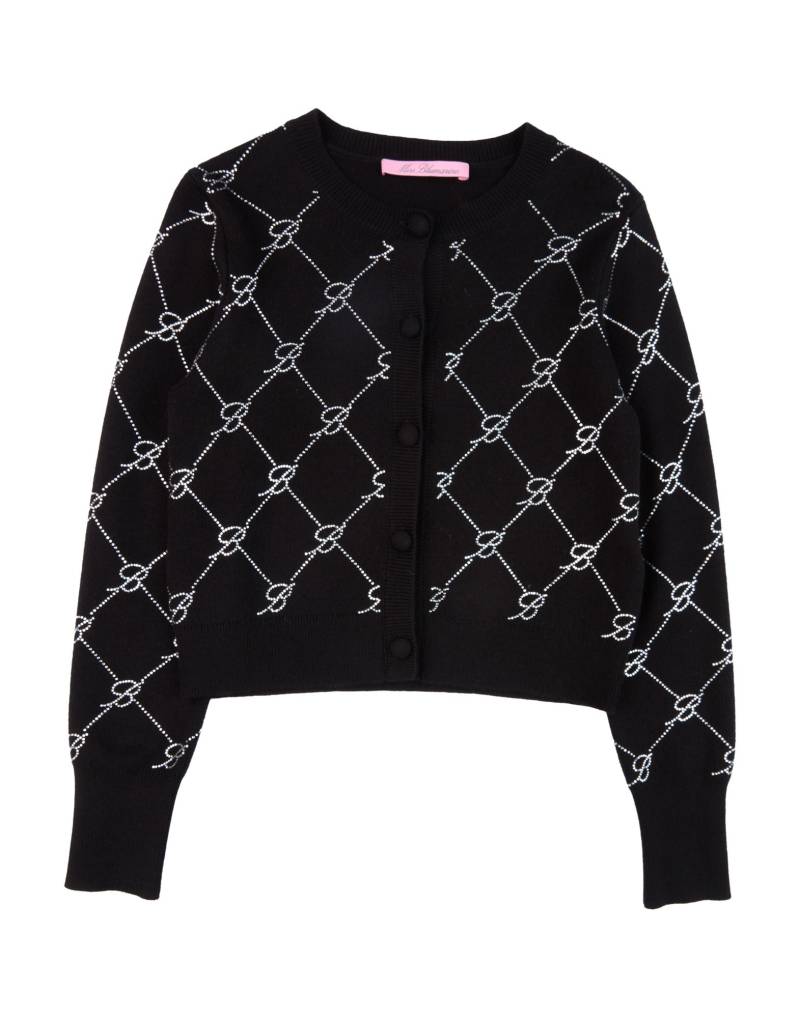 MISS BLUMARINE Strickjacke Kinder Schwarz von MISS BLUMARINE