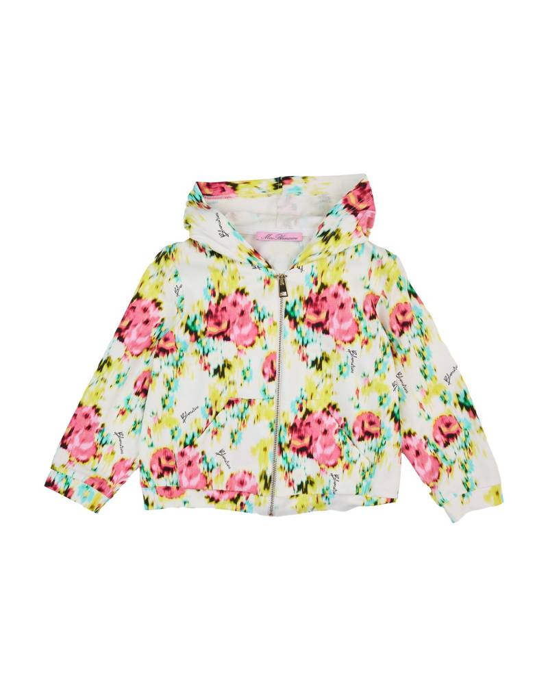 MISS BLUMARINE Sweatshirt Kinder Off white von MISS BLUMARINE