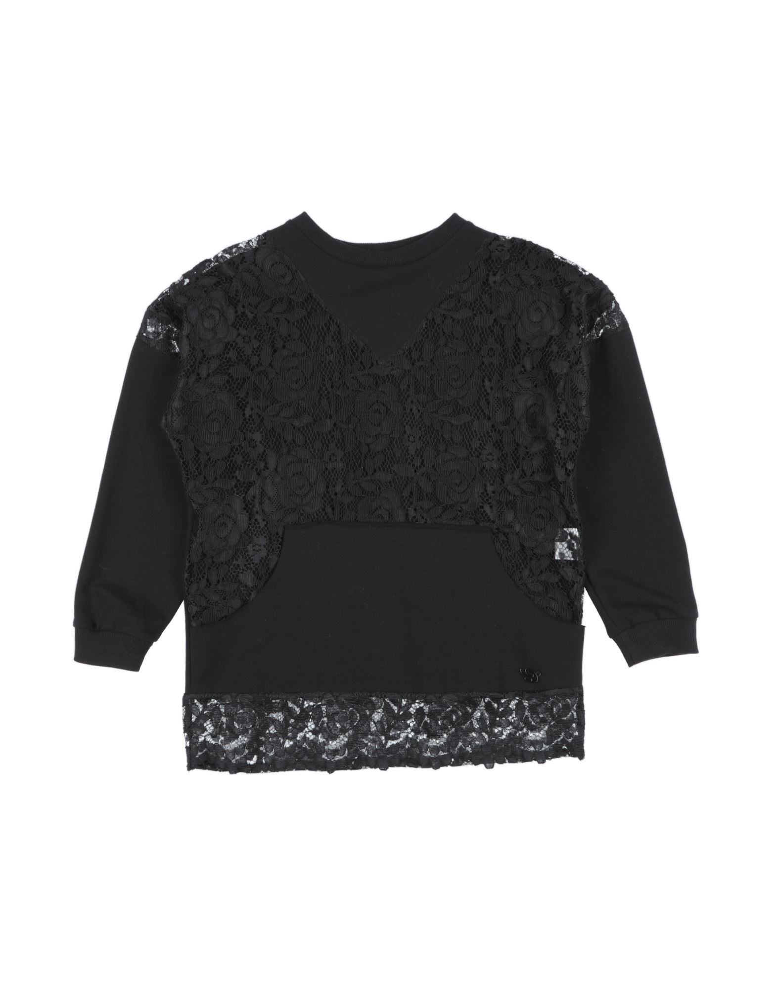 MISS BLUMARINE Sweatshirt Kinder Schwarz von MISS BLUMARINE